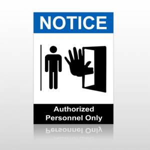 ANSI Notice Authorized Personnel Only