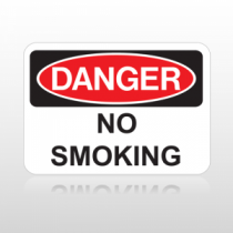 OSHA Danger No Smoking