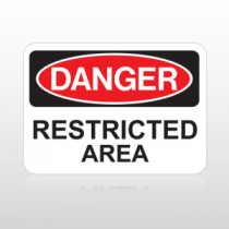 OSHA Danger Restricted Area