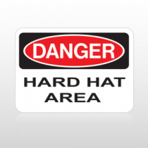 OSHA Danger Hard Hat Area