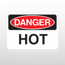 OSHA Danger Hot