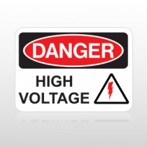 OSHA Danger High Voltage