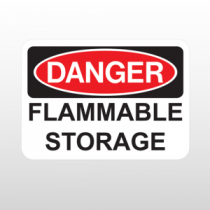 OSHA Danger Flammable Storage