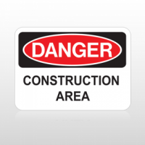 OSHA Danger Constuction Area