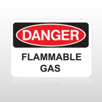 OSHA Danger Flammable Gas