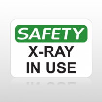 OSHA Safety X-Ray In Use