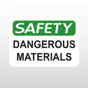 OSHA Safety Dangerous Materials