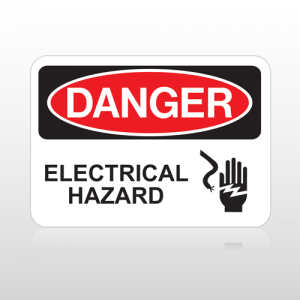 OSHA Danger Electrical Hazard