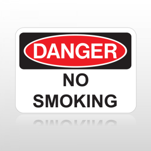 OSHA Danger No Smoking