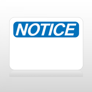 OSHA Notice Sign