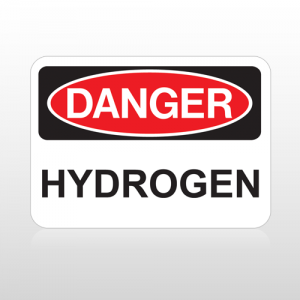 OSHA Danger Hydrogen