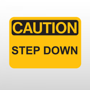 OSHA Caution Step Down
