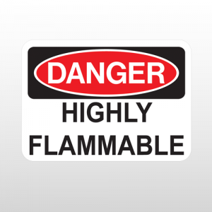OSHA Danger Highly Flammable