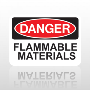 OSHA Danger Flammable Materials