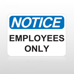 OSHA Notice Employees Only