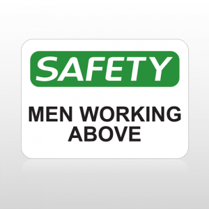 OSHA Safety Men Working Above