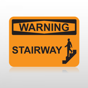 Osha Warning Stairway